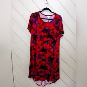 Beautiful floral welcome summer t shirt dress